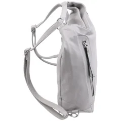 Torebka damska shopper na ramię miejski pojemny GREY