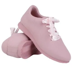 Buty sportowe damskie lekkie różowe 2 Baudin