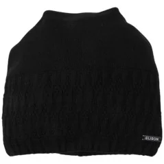 CZAPKA ZIMOWA DAMSKA CIEPŁA BLACK