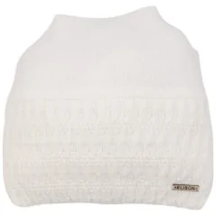 CZAPKA ZIMOWA DAMSKA CIEPŁA WHITE