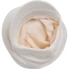 CZAPKA ZIMOWA DAMSKA CIEPŁA WHITE