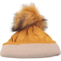 CZAPKA ZIMOWA DAMSKA CIEPŁA YELLOW