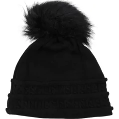 CZAPKA ZIMOWA DAMSKA CIEPŁA BLACK