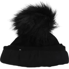 CZAPKA ZIMOWA DAMSKA CIEPŁA BLACK