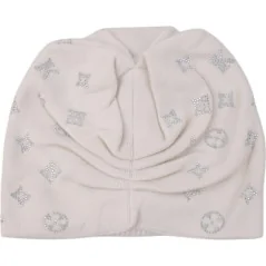CZAPKA ZIMOWA DAMSKA CIEPŁA WHITE
