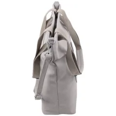 Torebka damska shopper na ramię pojemny miejski GREY