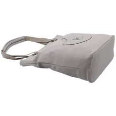 Torebka damska shopper na ramię pojemny miejski GREY