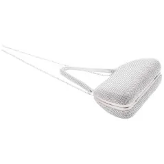 Kopertówki damskie wizytowe pojemne eleganckie SILVER