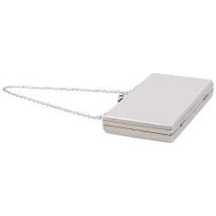 Kopertówki damskie wizytowe pojemne eleganckie SILVER