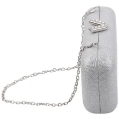Kopertówki damskie wizytowe pojemne eleganckie SILVER