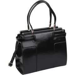 Torebka damska shopper na ramię miejski pojemny BLACK