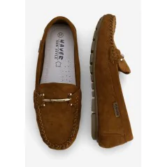 Mokasyny buty damskie brązowe 10 Sylvestre