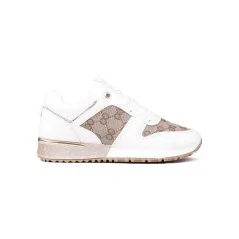 buty damskie sportowe sneakersy biało złote 2 Kolya