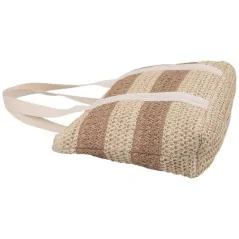 Torebka damska shopper na ramię słomiana