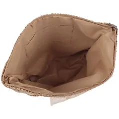 Torebka damska shopper na ramię słomiana