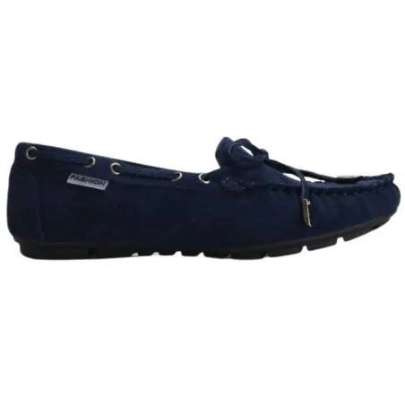Mokasyny granatowe buty damskie 4 Maxime