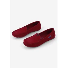 Mokasyny czerwone buty damskie 1 Iseult