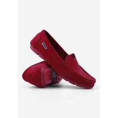 Mokasyny czerwone buty damskie 1 Iseult