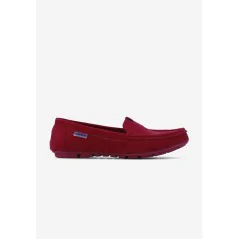 Mokasyny czerwone buty damskie 1 Iseult