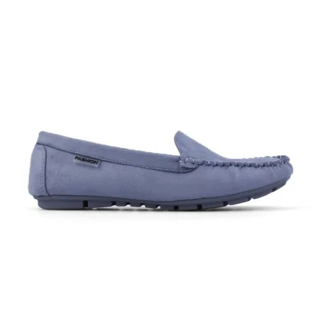 Mokasyny niebieskie buty damskie 8 Alaina