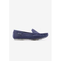 Mokasyny granatowe buty damskie 1 Grigor