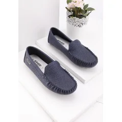 Mokasyny granatowe buty damskie 1 Grigor