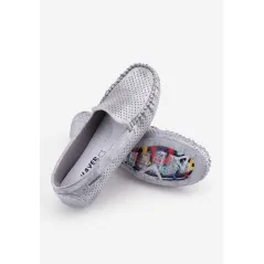 Mokasyny ciemno szare buty damskie 8 Grigor