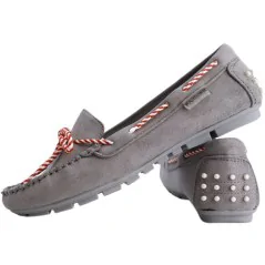 Mokasyny szary buty damskie 10 Briant