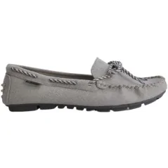 Mokasyny srebrne buty damskie 2 Briant